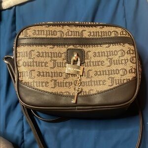 Juicy Couture Logo Print Crossbody Bag